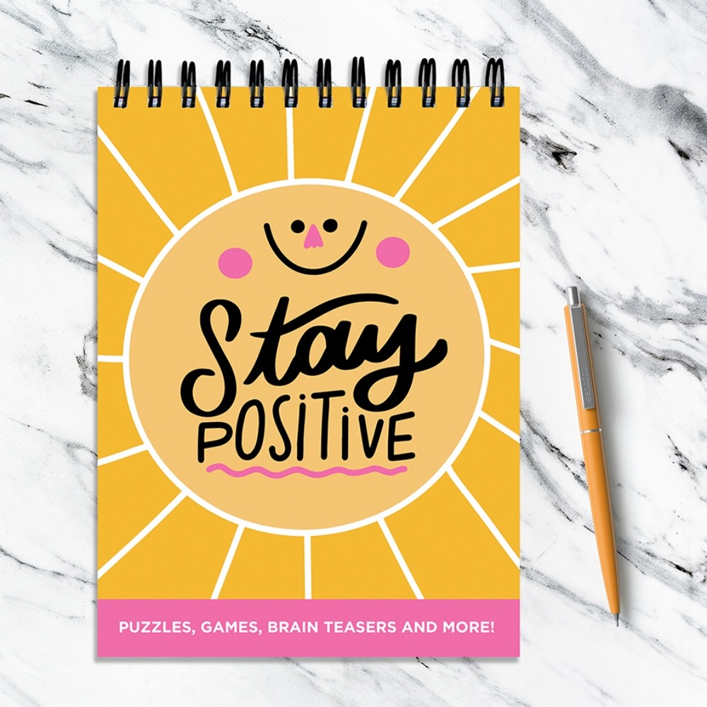 Stay Positive Assorted Puzzle Book